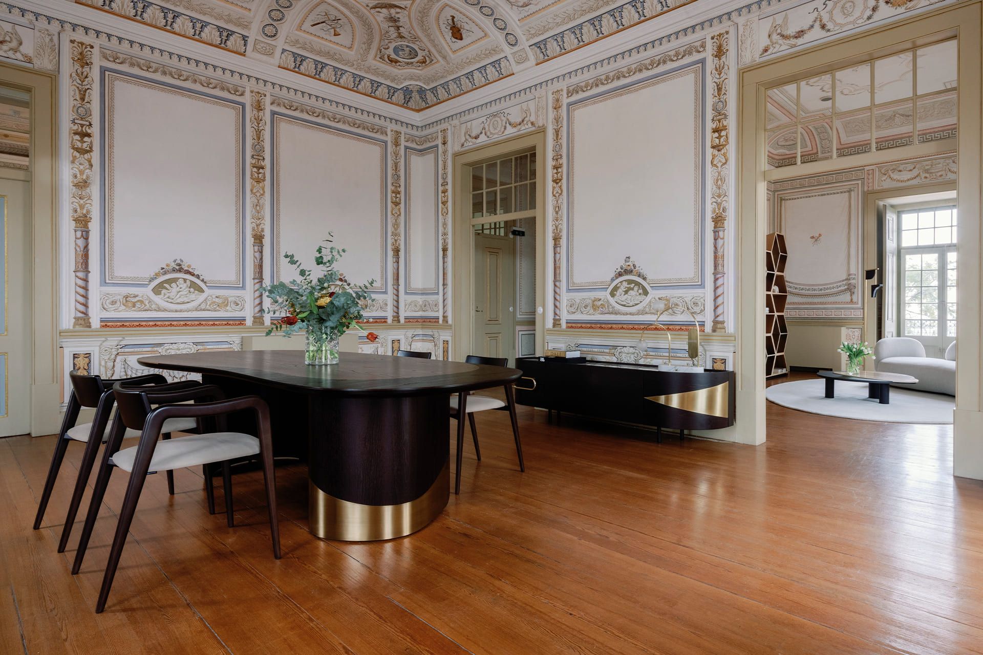 Обеденный стол из шпона Greenapple Armona ARCH-00010729 - Вид №2