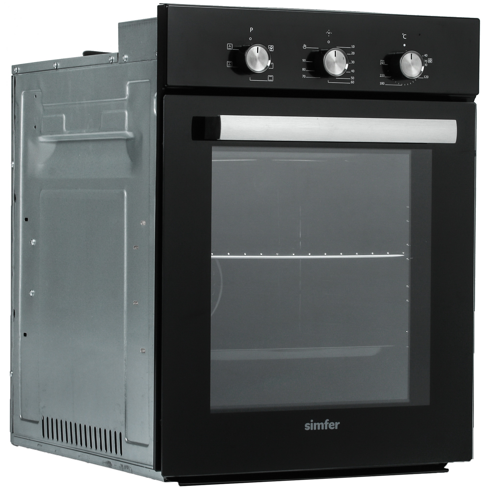 8186936 Электрический духовой шкаф Simfer B4EB16016 черный STDN-0053712 - Вид №1