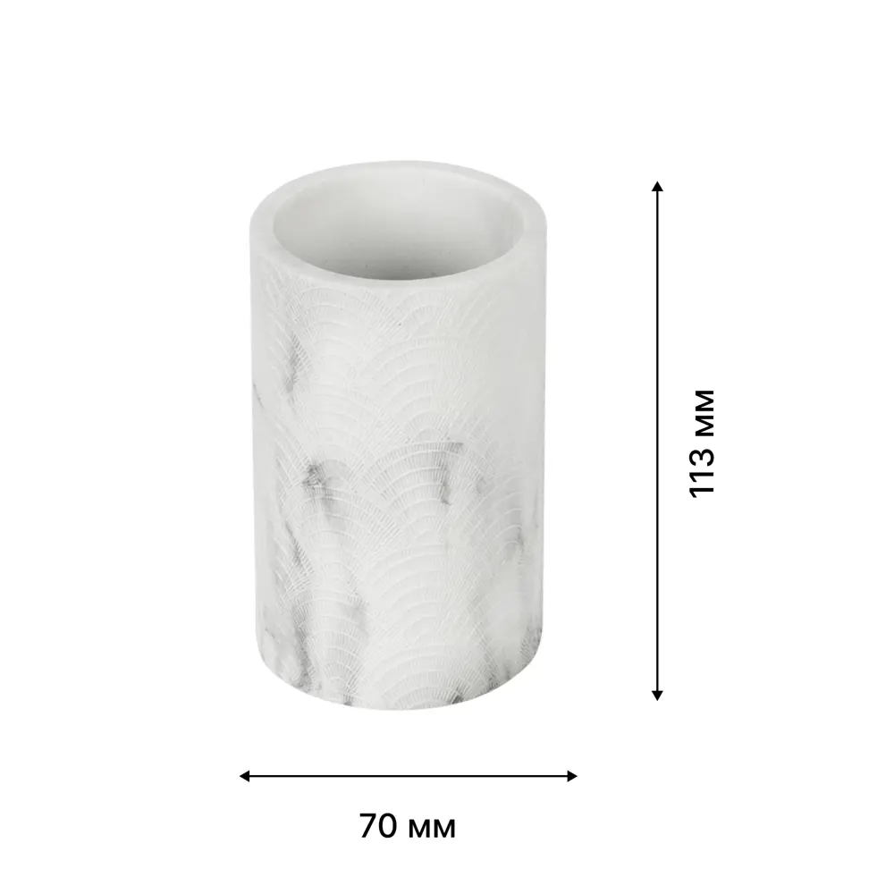 Стакан для зубных щеток LEMER Ardenne - элегантный органайзер для ванной 89384929 STLM-1569678 - Вид №1