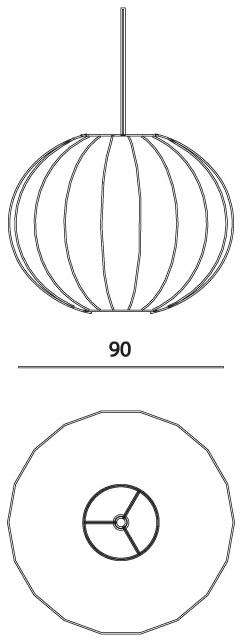 MissoniHome Подвесной светильник из шерсти sun-id-1444938 - Вид №7