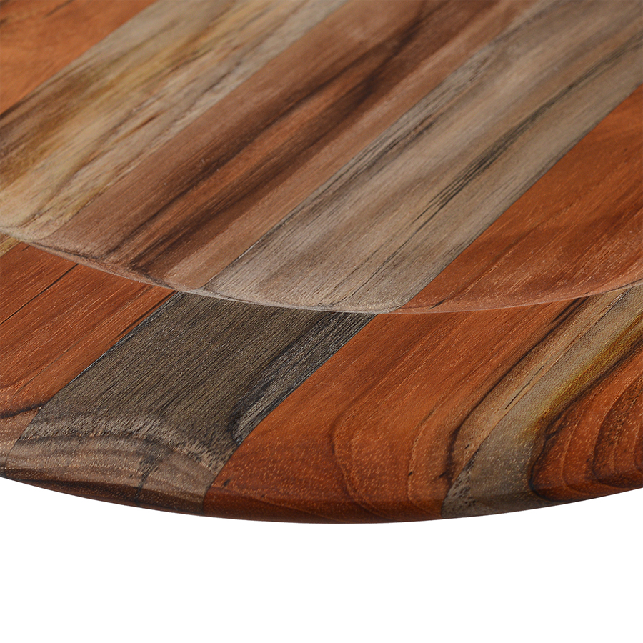 TH908 Набор из 3 круглых сервировочных досок specialty 38 см TEAKHAUS  - Вид №12