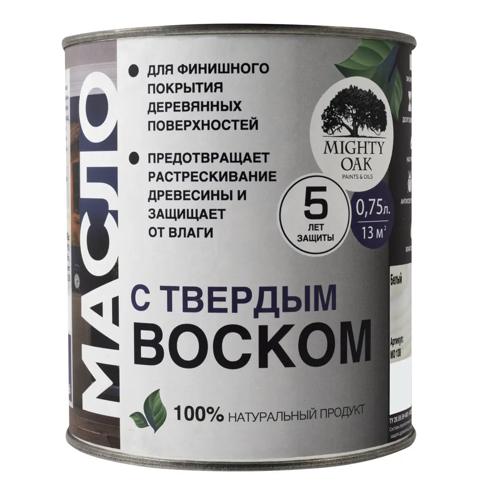 Масло-воск Mighty Oak для защиты деревянных поверхностей 82767816 STLM-0035722 - Вид №1