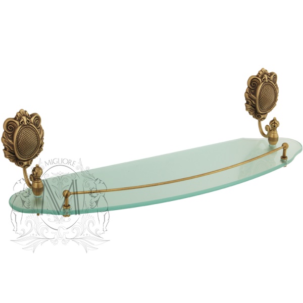 Полка с галереей MIGLIORE Cleopatra ML.CLE-60.720.CR хром  - Вид №1