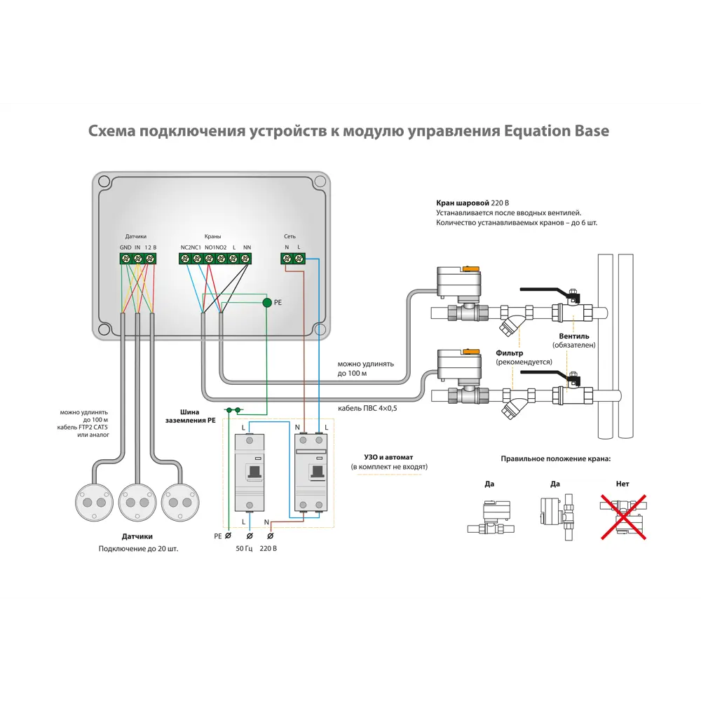 Система контроля протечки воды Equation 1/2 дюйма STLM-2077956 - Вид №4