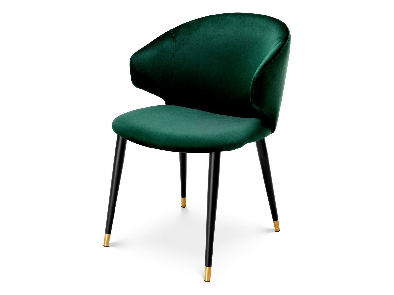 Бархатный стул с подлокотниками Eichholtz VOLANTE ARCH-00068202