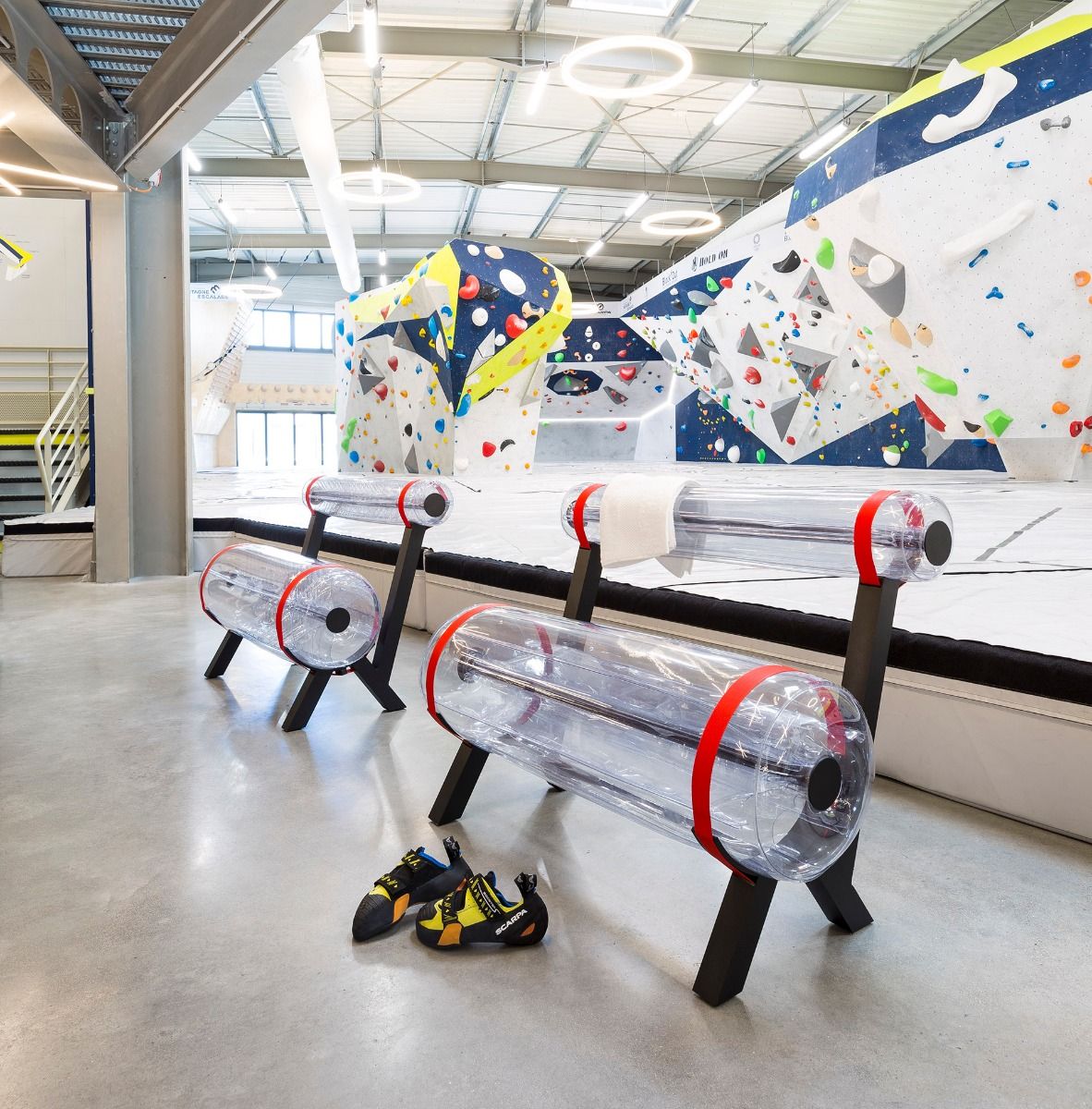 MOJOW ZIBA скамейка 1м Прозрачный BZCN1001TR - Вид №1