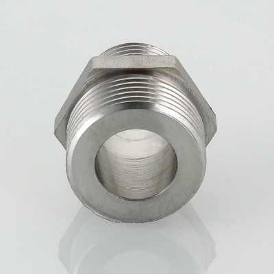 VTi.580.I.0504 Фитинг из нержавеющей стали – ниппель переходной Valtec 3/4 х 1/2"  - Вид №12