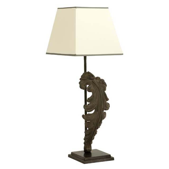 Настольная лампа Beau Site S от Eichholtz Коричневый 106392 EICHHOLTZ КЛАССИЧЕСКИЕ 061827 Белый;коричневый  - Вид №1