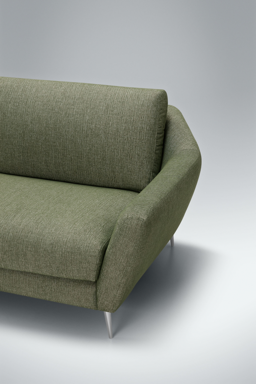Диван трехместный прямой болотный Agda SITS ДИЗАЙНЕРСКИЕ, AGDA 192440 Зеленый  - Вид №3