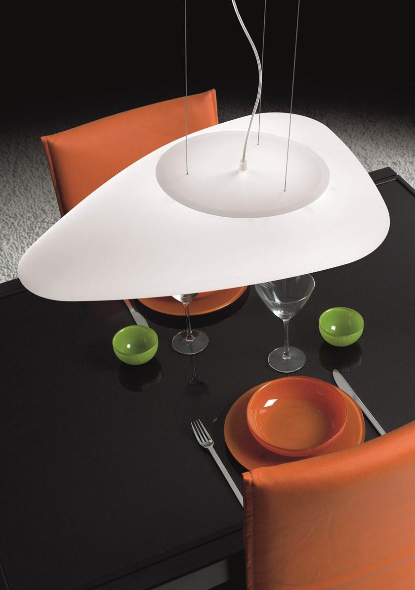 Alma light Светодиодный подвесной светильник из полиэтилена Stone sun-id-1439107 - Вид №1