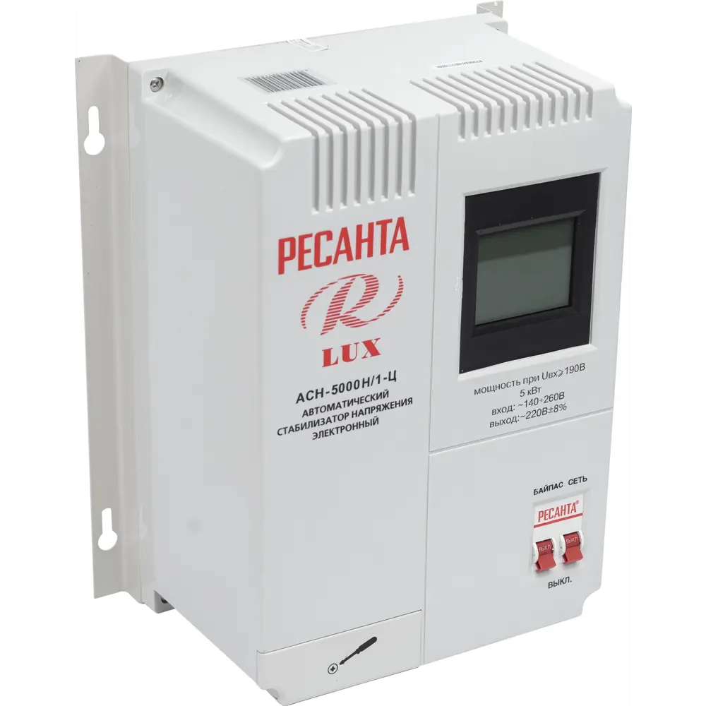 Стабилизатор напряжения Ресанта АСН- 5 000 Н/1-Ц 5 кВт 84986119 STLM-2173258  - Вид №2