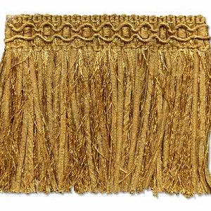 2010 Бахрома 100 мм №071 зеленый Gamma