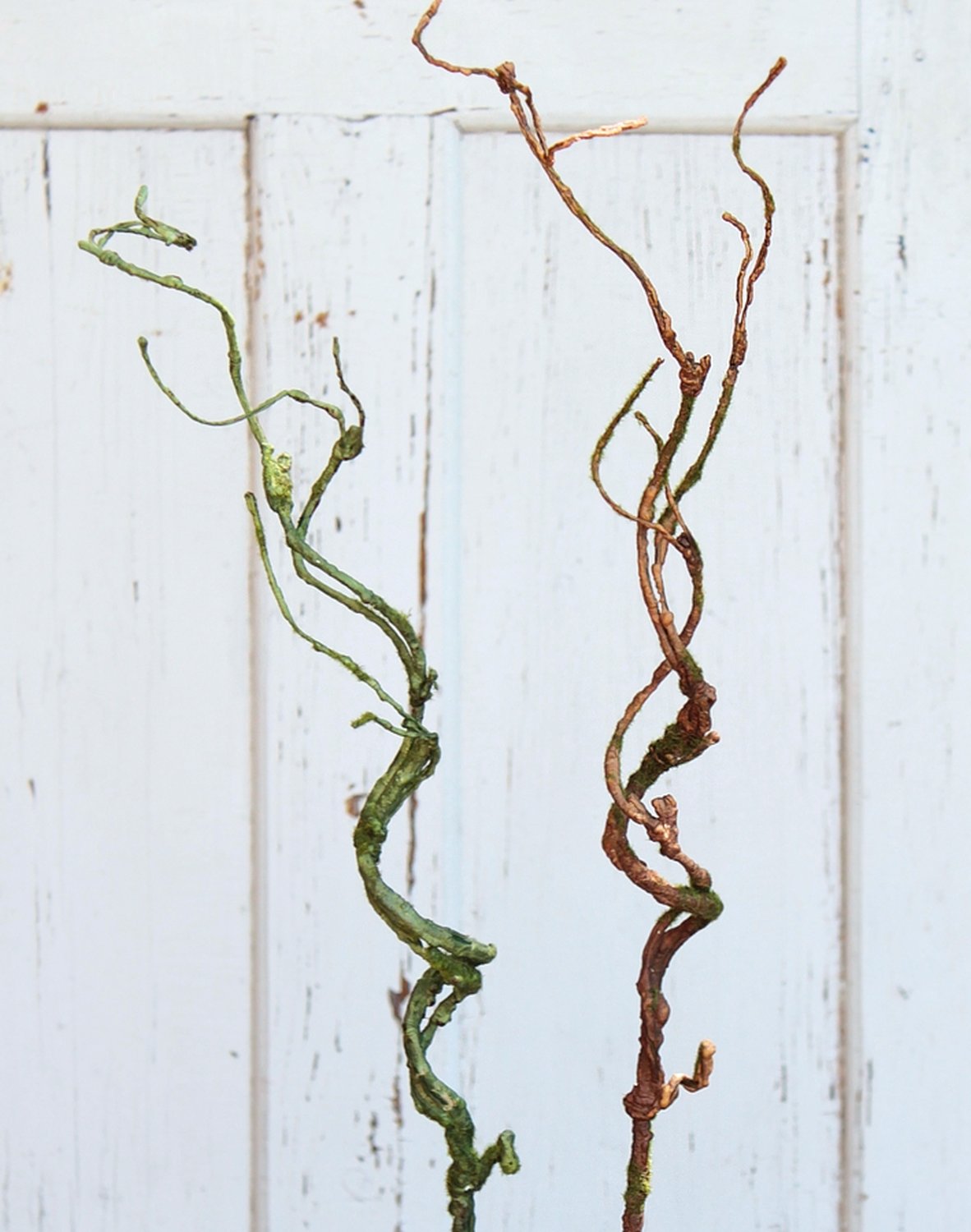 3398 666 a3 Ветка декоративная искусственная 'curly', 76 см, коричневая H-andreas 