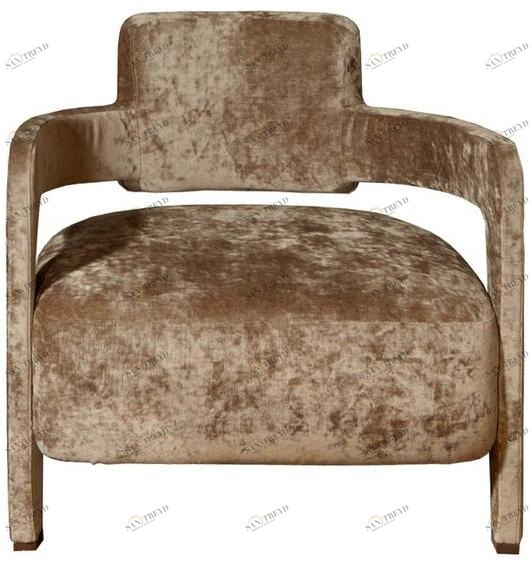 Nube Italia Кресло с обивкой из ткани с подлокотниками sun-id-1457277