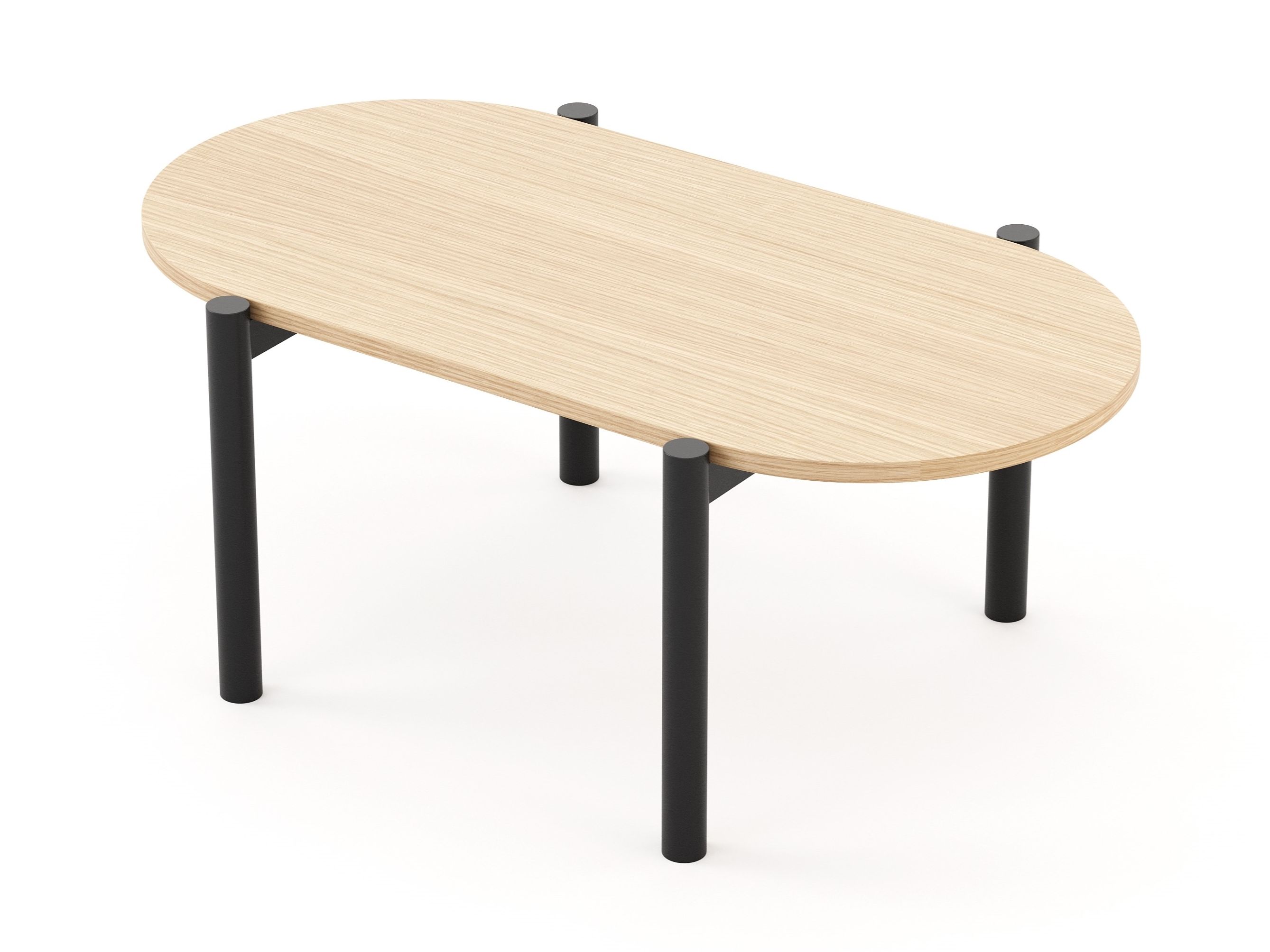 Деревянный овальный журнальный столик для гостиной Stylish Club Tribo ARCH-00044310 - Вид №6