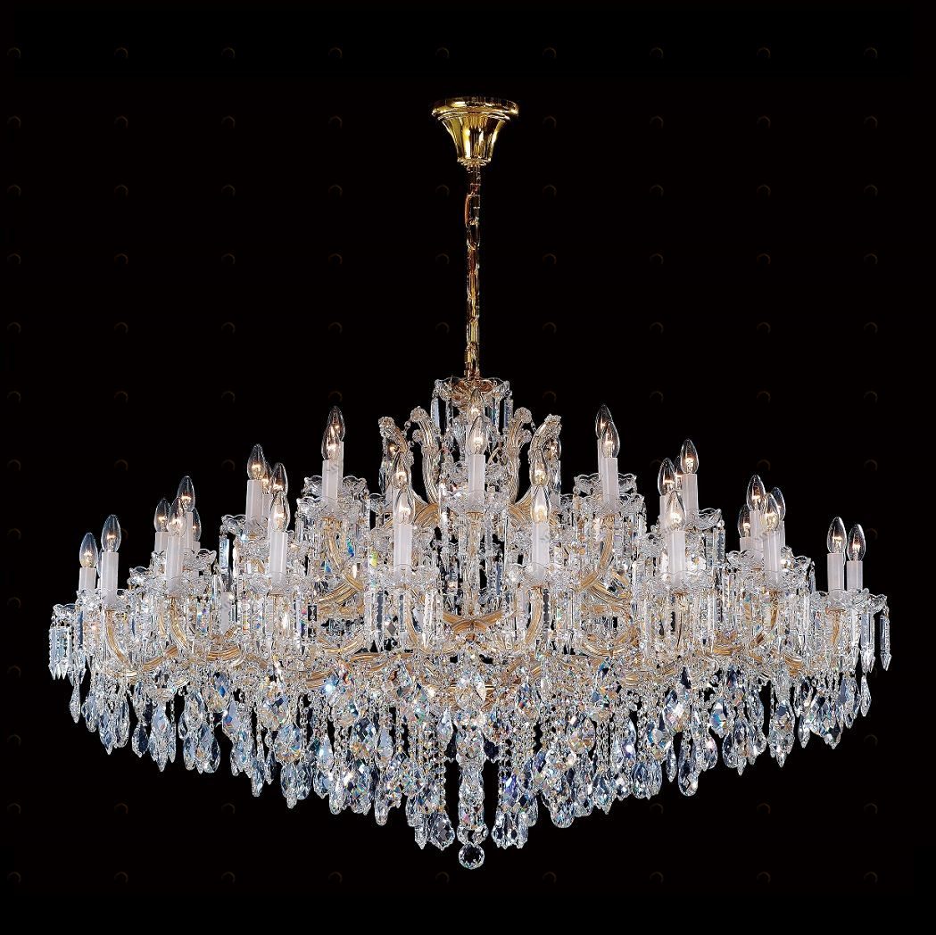 Подвесная люстра Crystal Lux Tesoro SP50 прозрачная CRYSTAL LUX ДИЗАЙНЕРСКИЕ, TESORO 059460 Прозрачный 