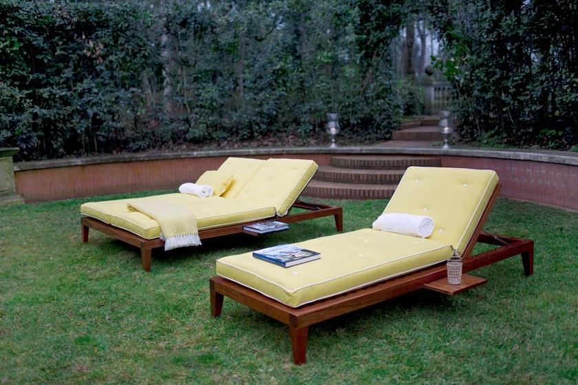 Unopiù Садовая кушетка из красного дерева и акрила C'est la vie Bomoles - Вид №2