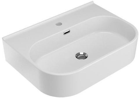 Подвесная раковина настенная овальная Olympia Ceramica Synthesis eco белая sun-id-1475205 - Вид №1