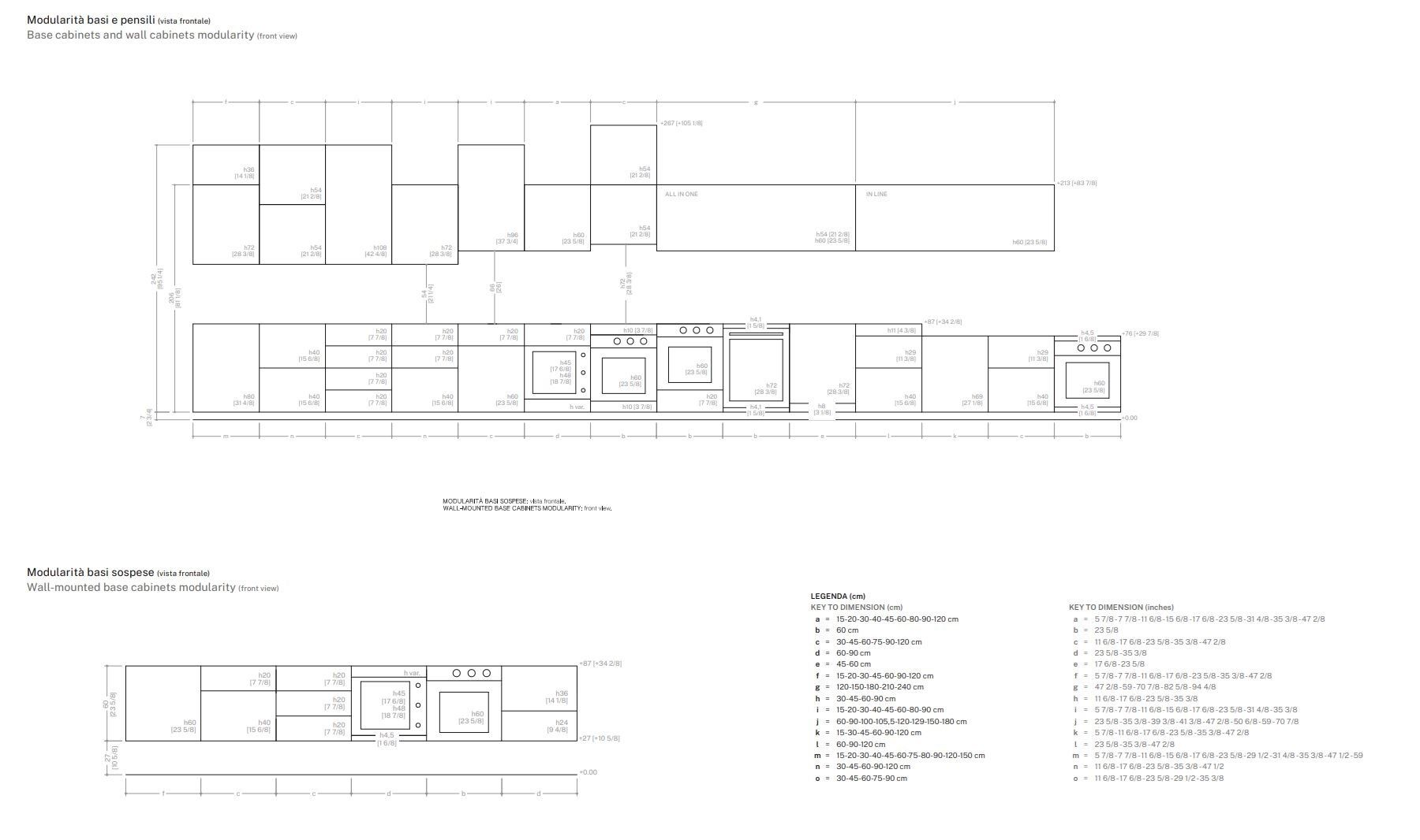 Встроенная кухня с островом ERNESTOMEDA Obliqua ARCH-00052370 - Вид №2