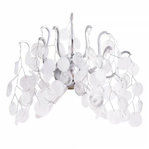 Бра настенное серебристое Divinare Spumante 7288/26 AP-2 DIVINARE SPUMANTE 00-3931641 Серебро