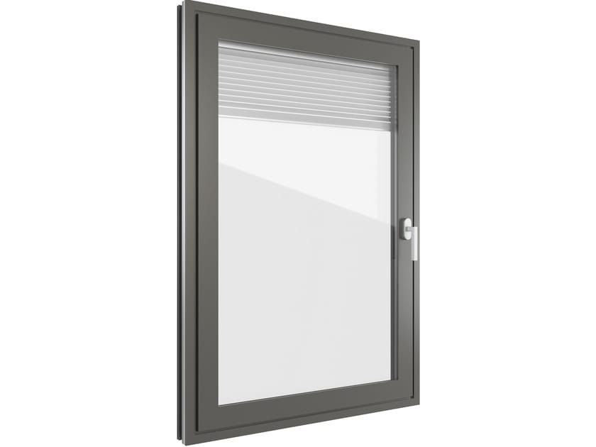 Алюминиевое окно со встроенной жалюзи FINSTRAL FIN-Project ARCH-00146384