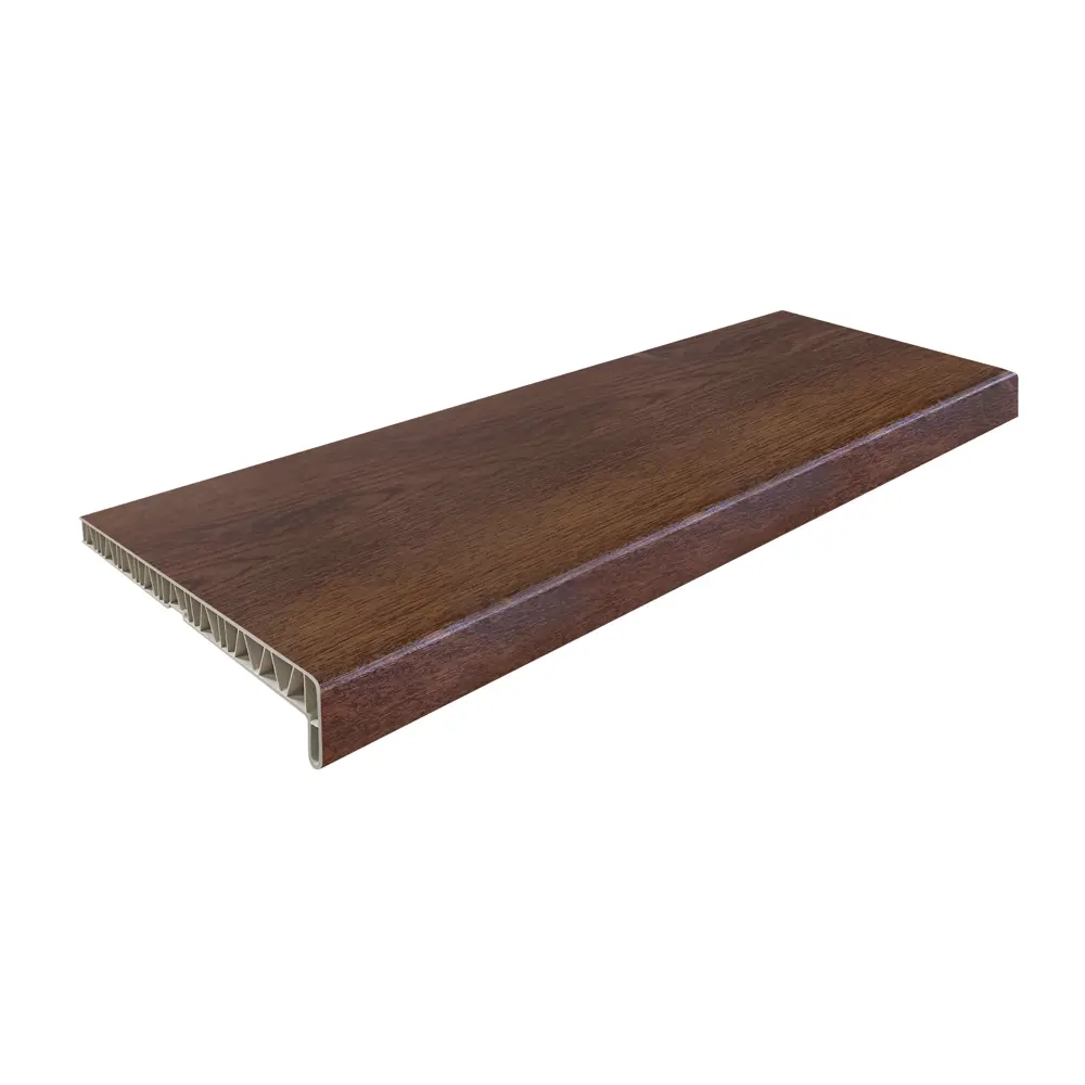 Подоконник ПВХ 2000x300 мм цвет орех FINEBER STLM-2091333 - Вид №1