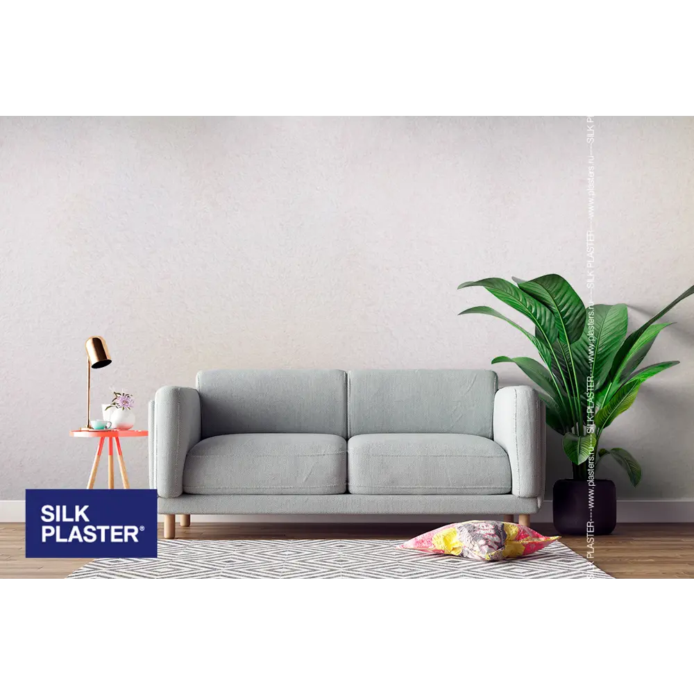 Жидкие обои Silk Plaster Absolute А204 0.74 кг цвет светло-розовый 82736066 STLM-2137316  - Вид №3
