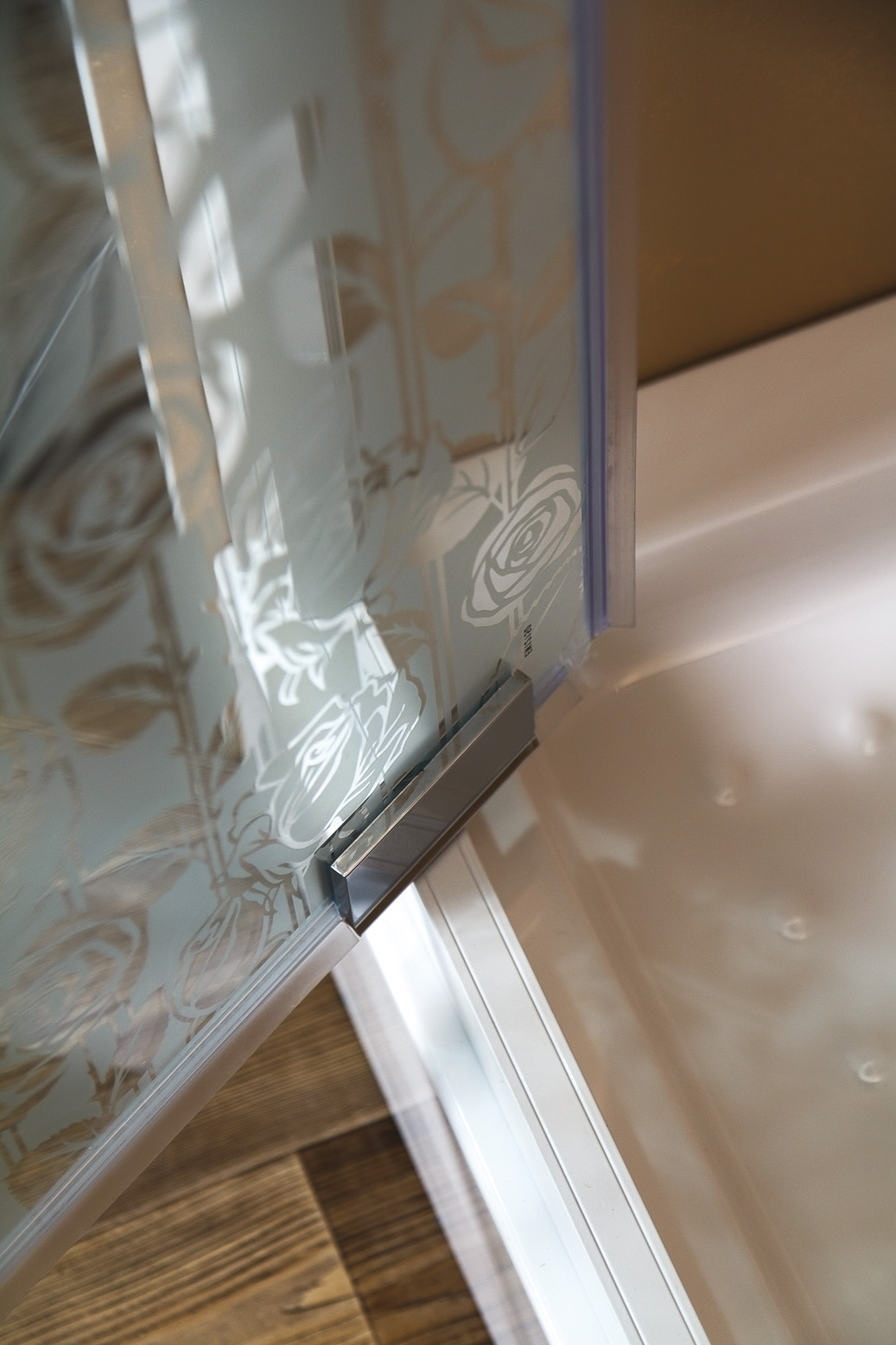 Душевая дверь в нишу CEZARES ROSA-BA-1-90-RO-Bi - Вид №3