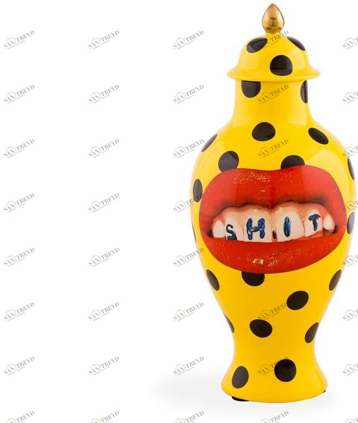 Seletti Фарфоровая ваза Seletti wears toiletpaper sun-id-1448581