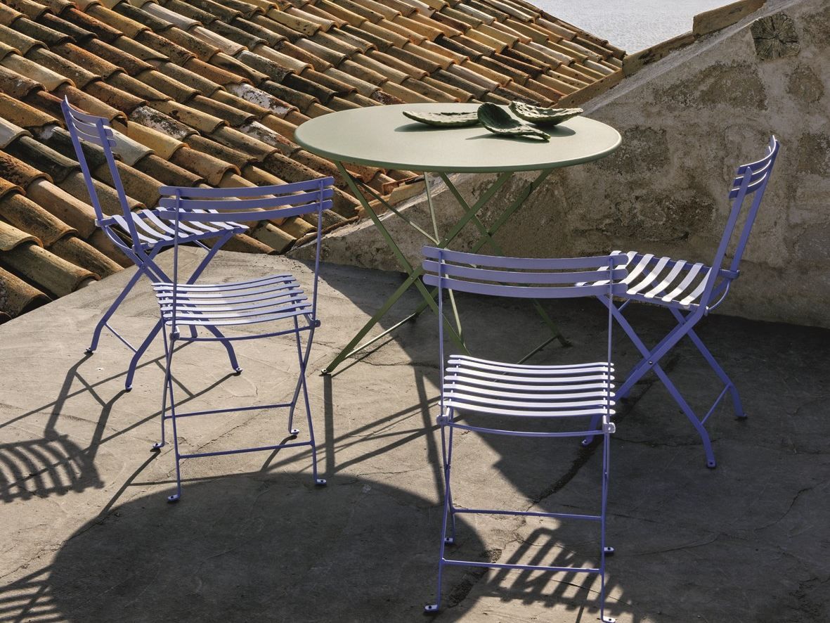 Окрашенный металлический складной садовый стол Ethimo ARCH-00052602 - Вид №3