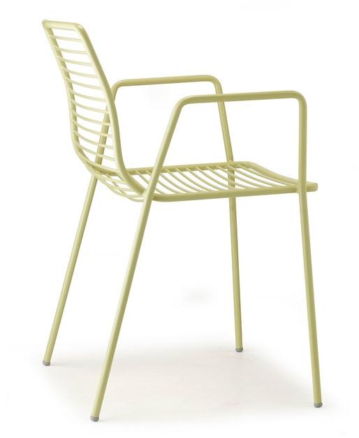 SCAB DESIGN Стул складной стальной с подлокотниками Summer sun-id-1475984 - Вид №3