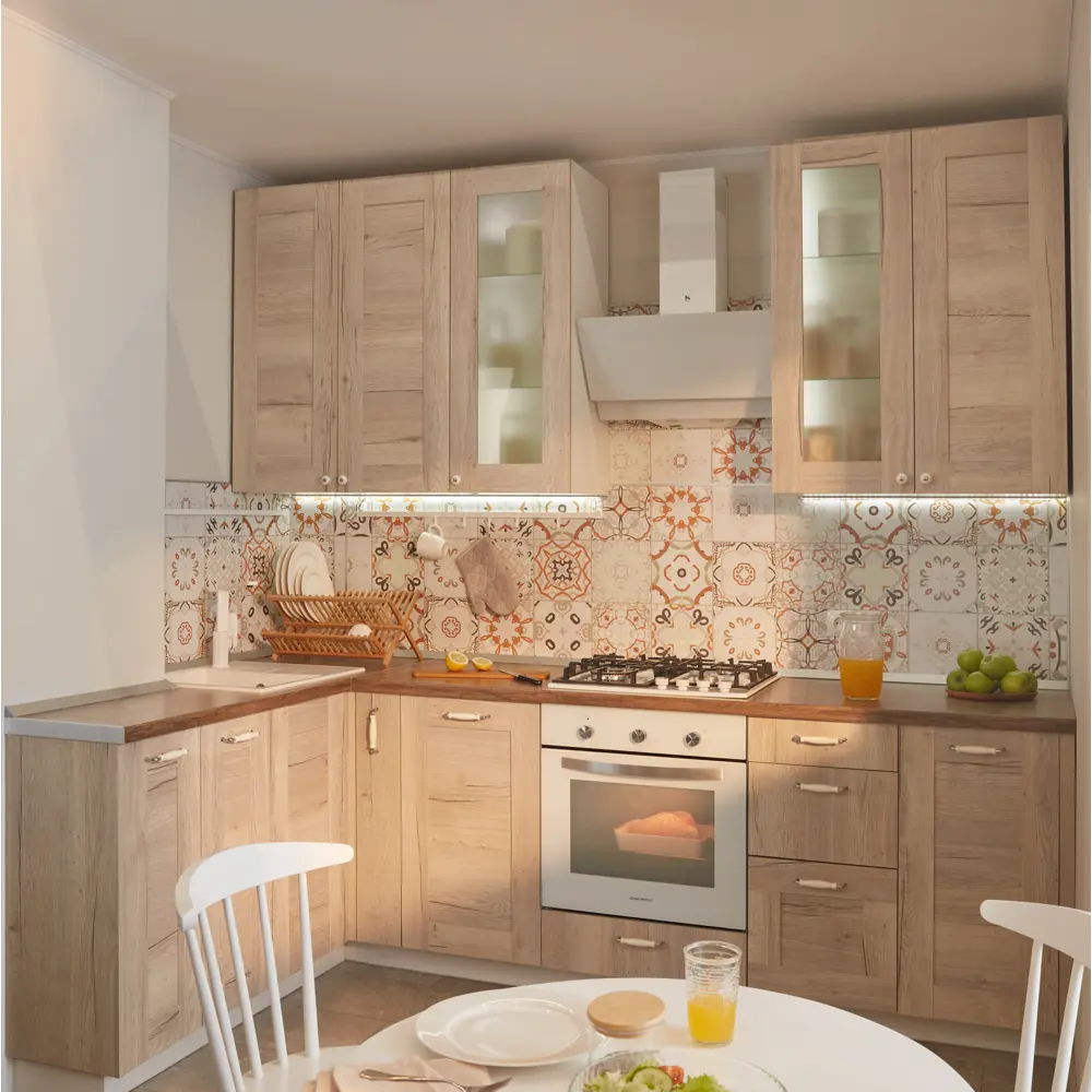 Фасад кухонный DELINIA ID Касли 79,7×38,1 см в стиле сканди 86881004 STLM-1428618 - Вид №5