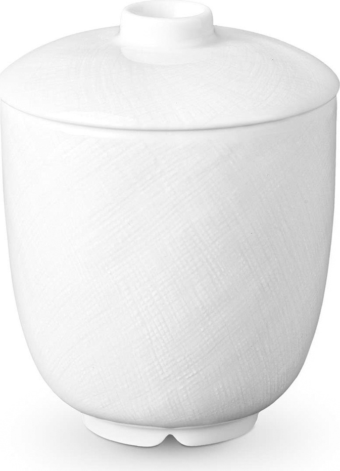 10571394 L’Objet Сахарница 170мл "Династия "Хань" (белый декор) Фарфор 