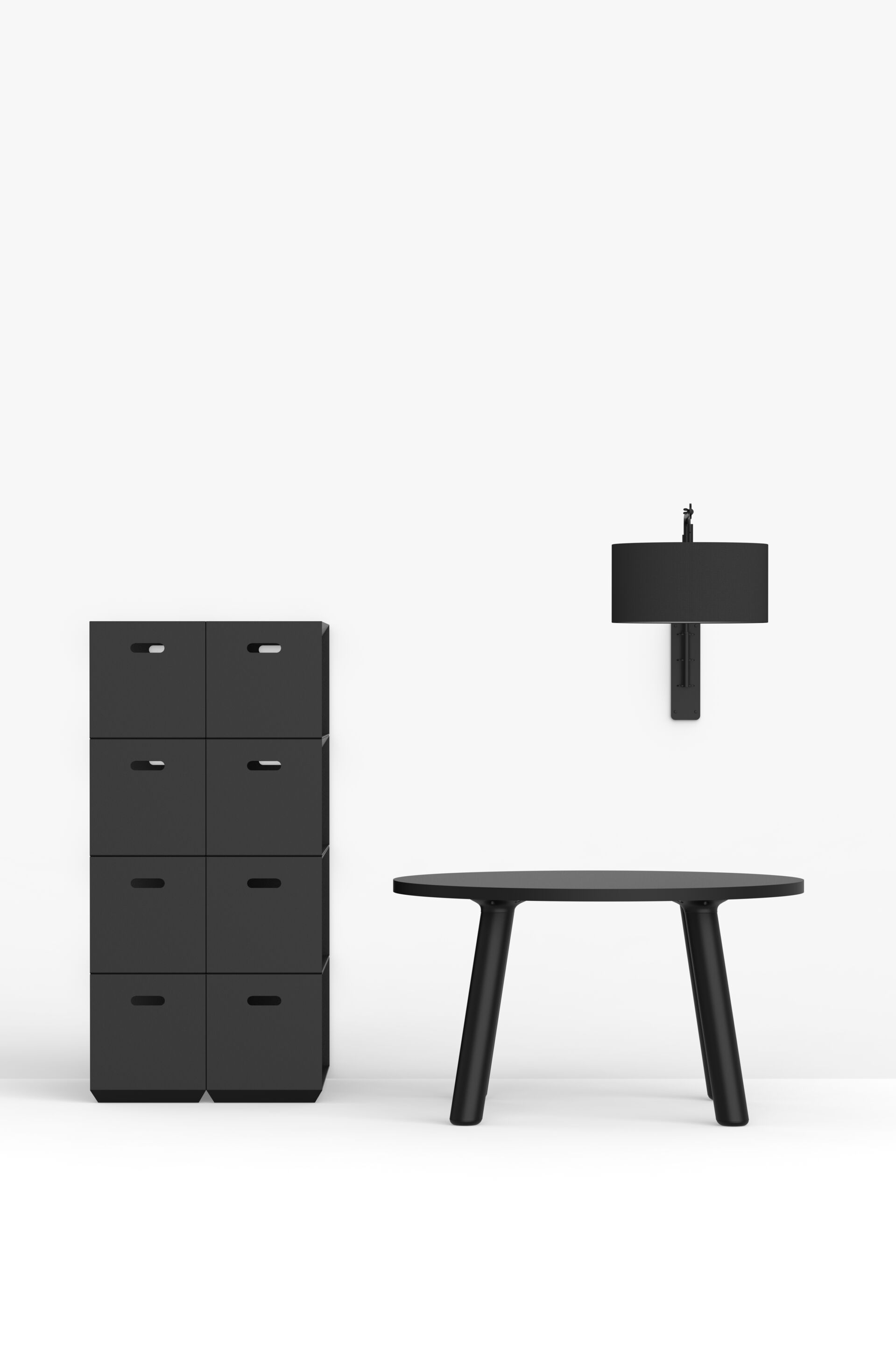 Круглый стол из композитного материала и алюминия FUNCTIONALS MONOLITE ARCH-00134153 - Вид №51