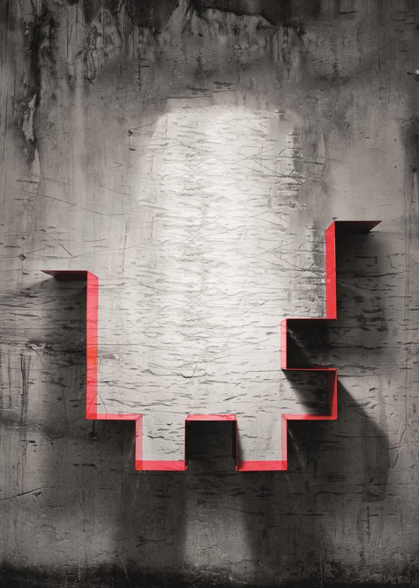 ZAVA Модульный настенный книжный шкаф из железа sun-id-1482214 - Вид №13