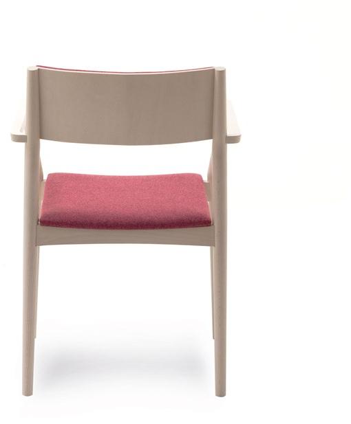 PIAVAL Стул из ткани с подлокотниками Elsa | health & care 65-14/2 | 65-14/2f 65-14/2 ~ 65-14/2f - Вид №3