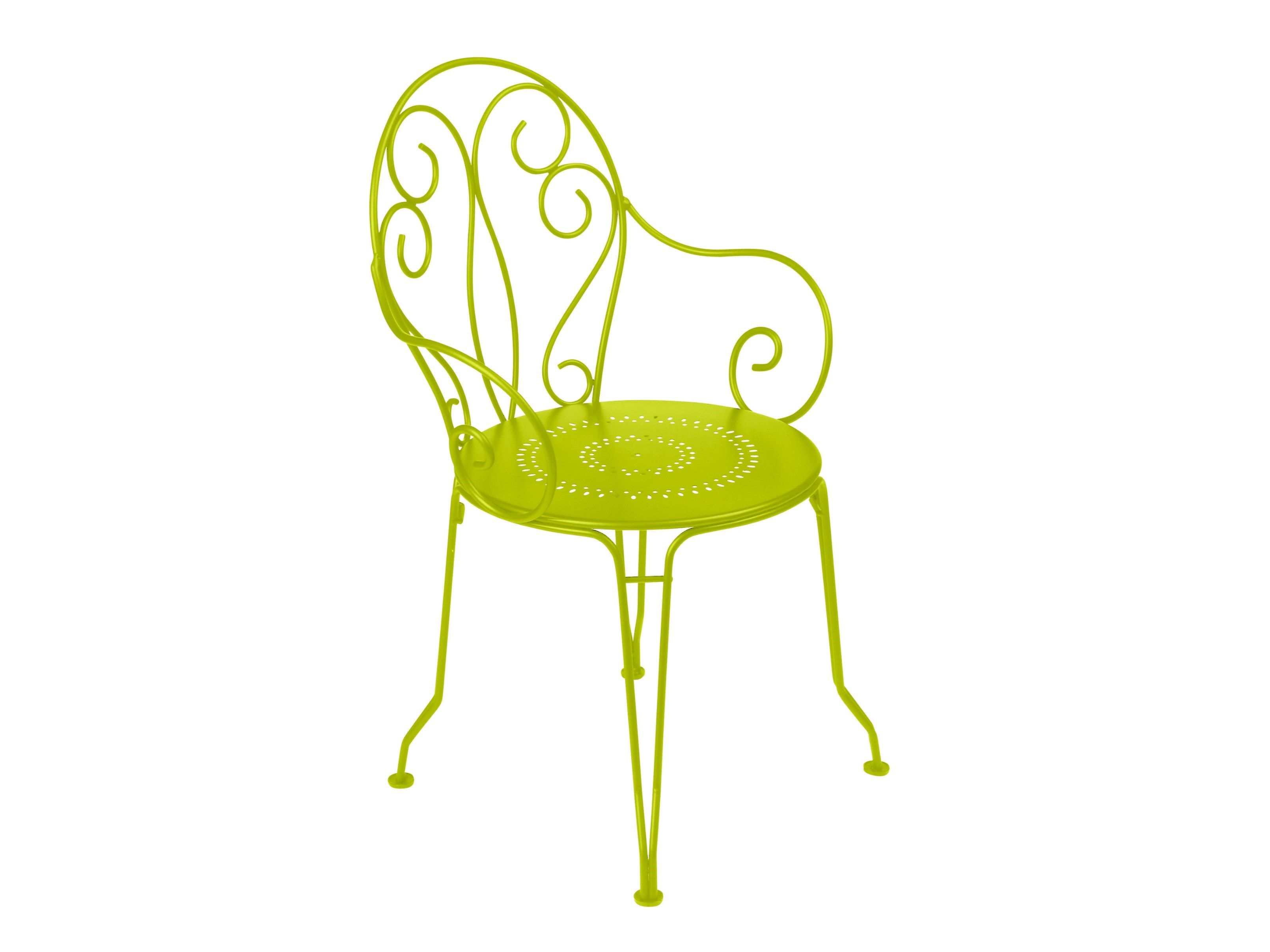 Стальной штабелируемый садовый стул с подлокотниками Fermob ARCH-00151281 - Вид №9