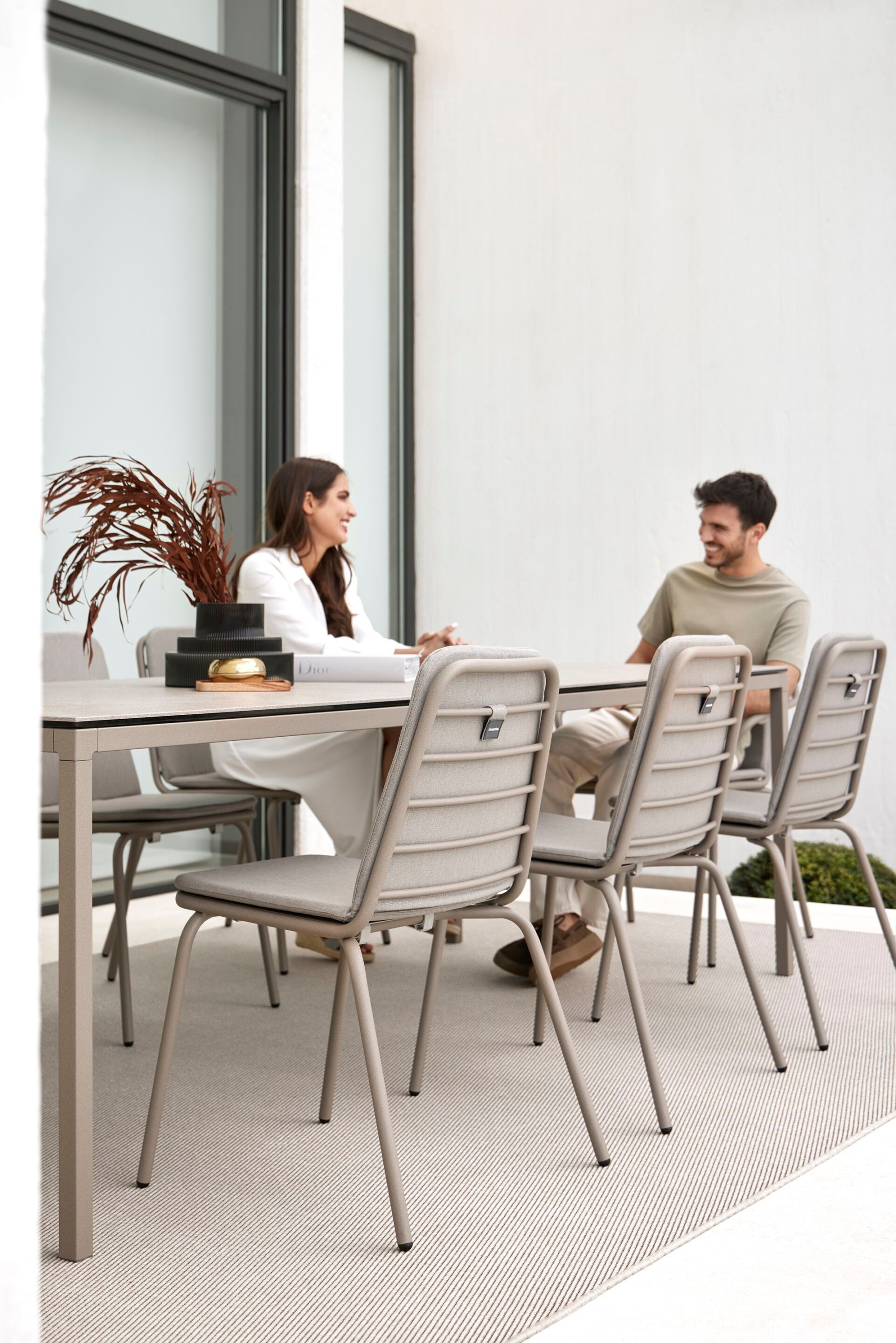 Садовый стул из нержавеющей стали MUSOLA Sorell ARCH-00066540 - Вид №4