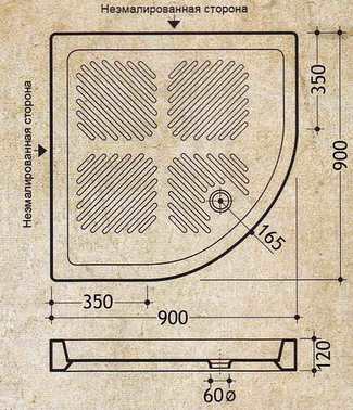 ML.PDA-28.137.bi Поддон душевой Migliore Emibox  - Вид №3