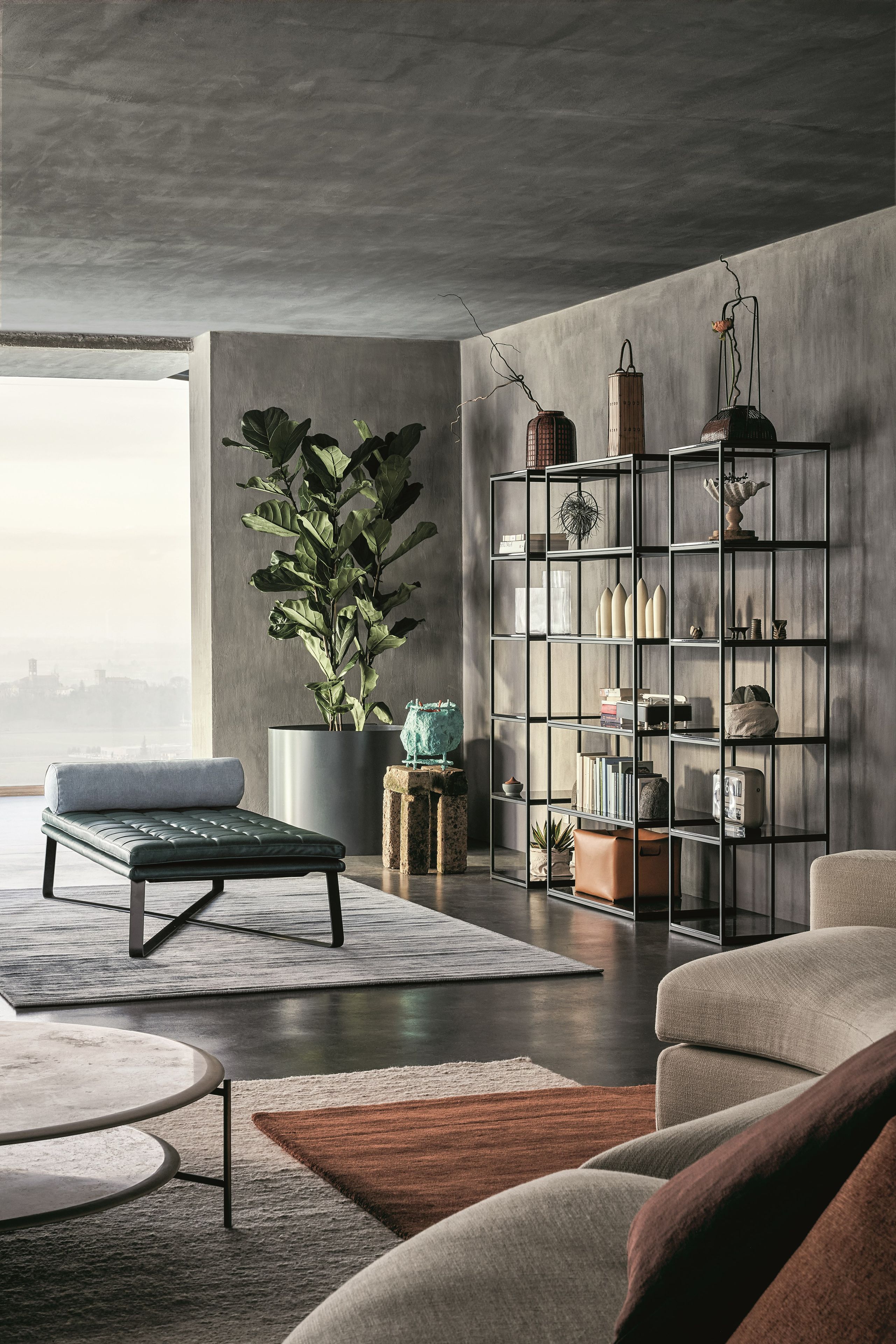 Металлическая отдельно стоящая Книжная полка Meridiani Hardy ARCH-00001176 - Вид №2