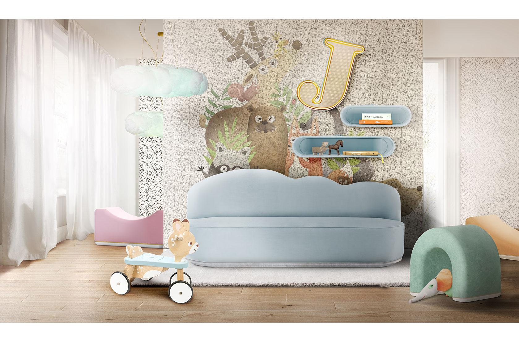 CIST586 Диваны детские Облако Circu  - Вид №10