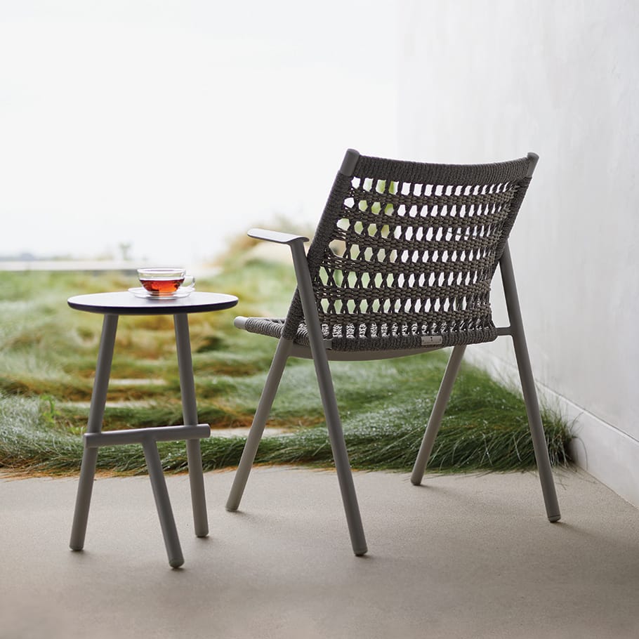 Стул из морской веревки с подлокотниками JANUS et Cie Anatra ARCH-00120494 - Вид №9