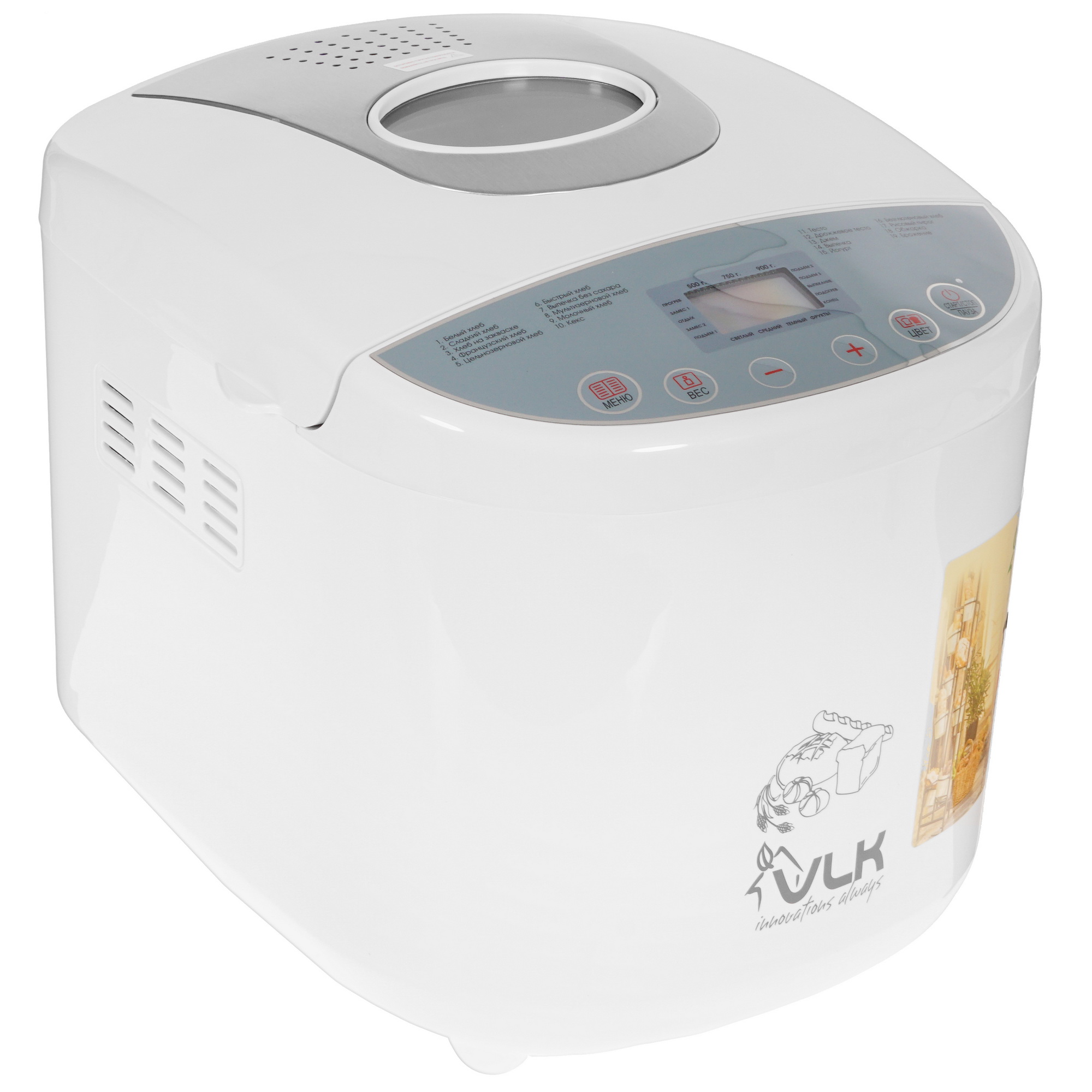 5301872 Хлебопечь VLK Palermo-5200 белый STDN-0138970