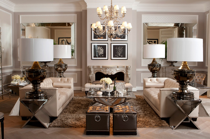 Софа Cesare от Eichholtz EICHHOLTZ ДИЗАЙНЕРСКИЕ, EICHHOLTZ 060866 Серый  - Вид №4