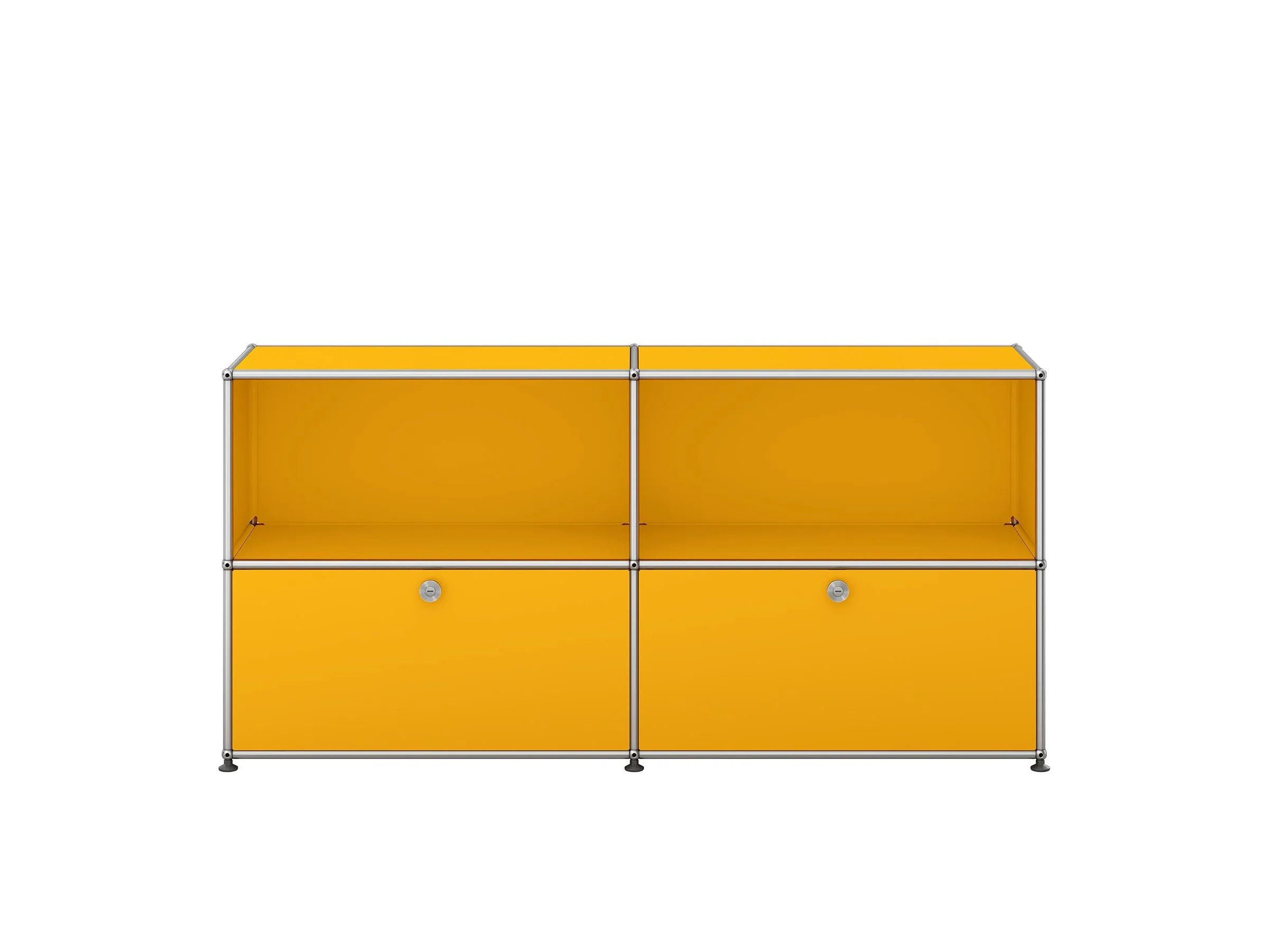 Секционный металлический шкаф с откидными дверцами USM USM SELECTION ARCH-00049753