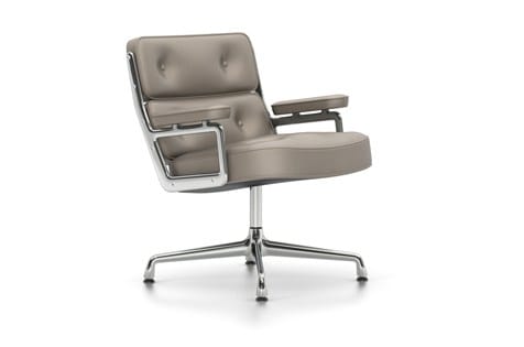 Вращающееся кресло с кожаными спицами VITRA Lobby Chair ARCH-00068846 - Вид №9