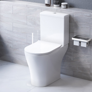 DX86C8600SC унитаз-компакт безободковый с сиденьем микролифт Damixa Sirius