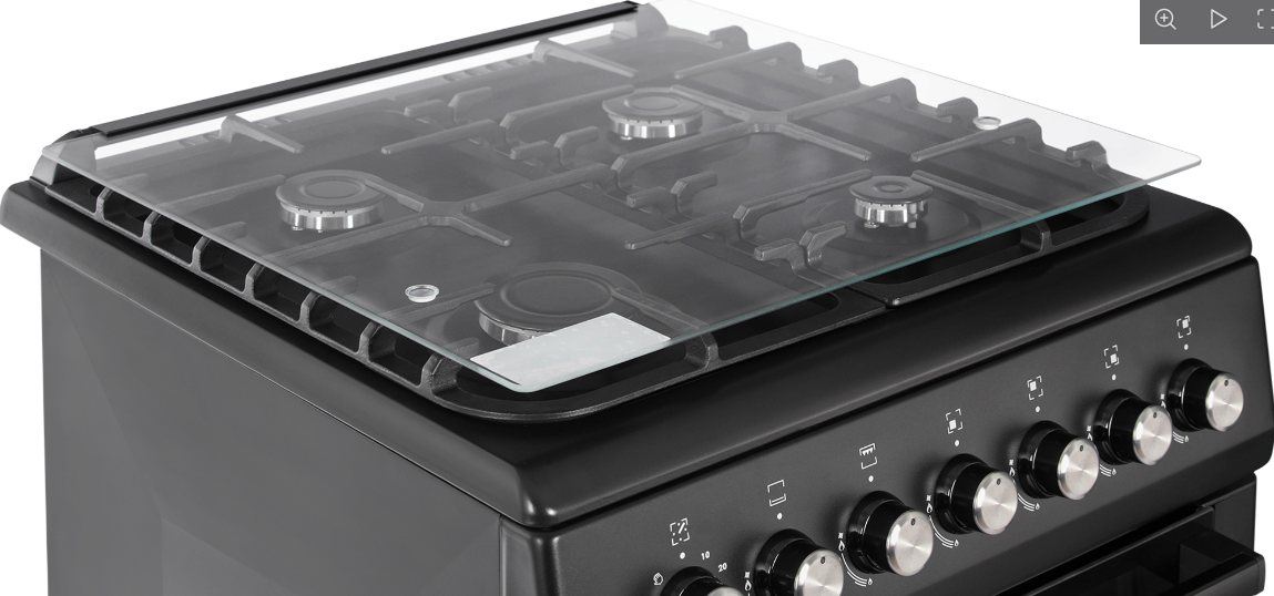 9016713 Газовая плита NORDFROST GG 6062 B черный STDN-0019709 - Вид №6