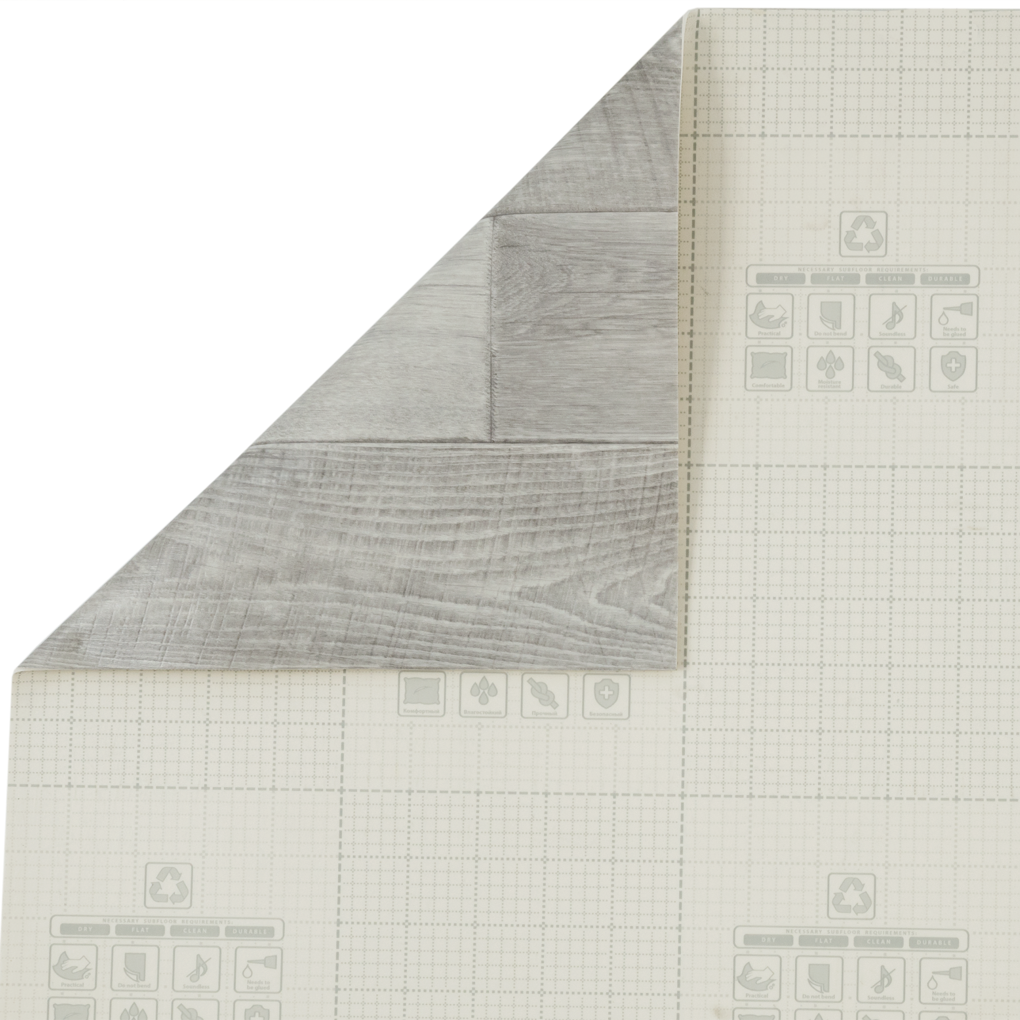 Tarkett Линолеум «Дуб данвиль» серый структурный 3.5 м 82365714 STLM-0025523 - Вид №3