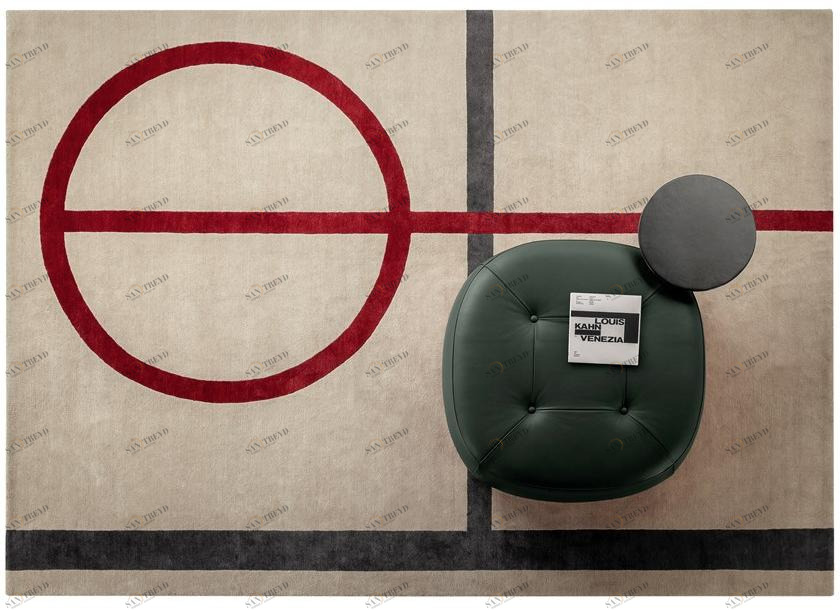 Poltrona Frau Прямоугольный коврик ручной работы La collezione - mobili e complementi sun-id-1396609